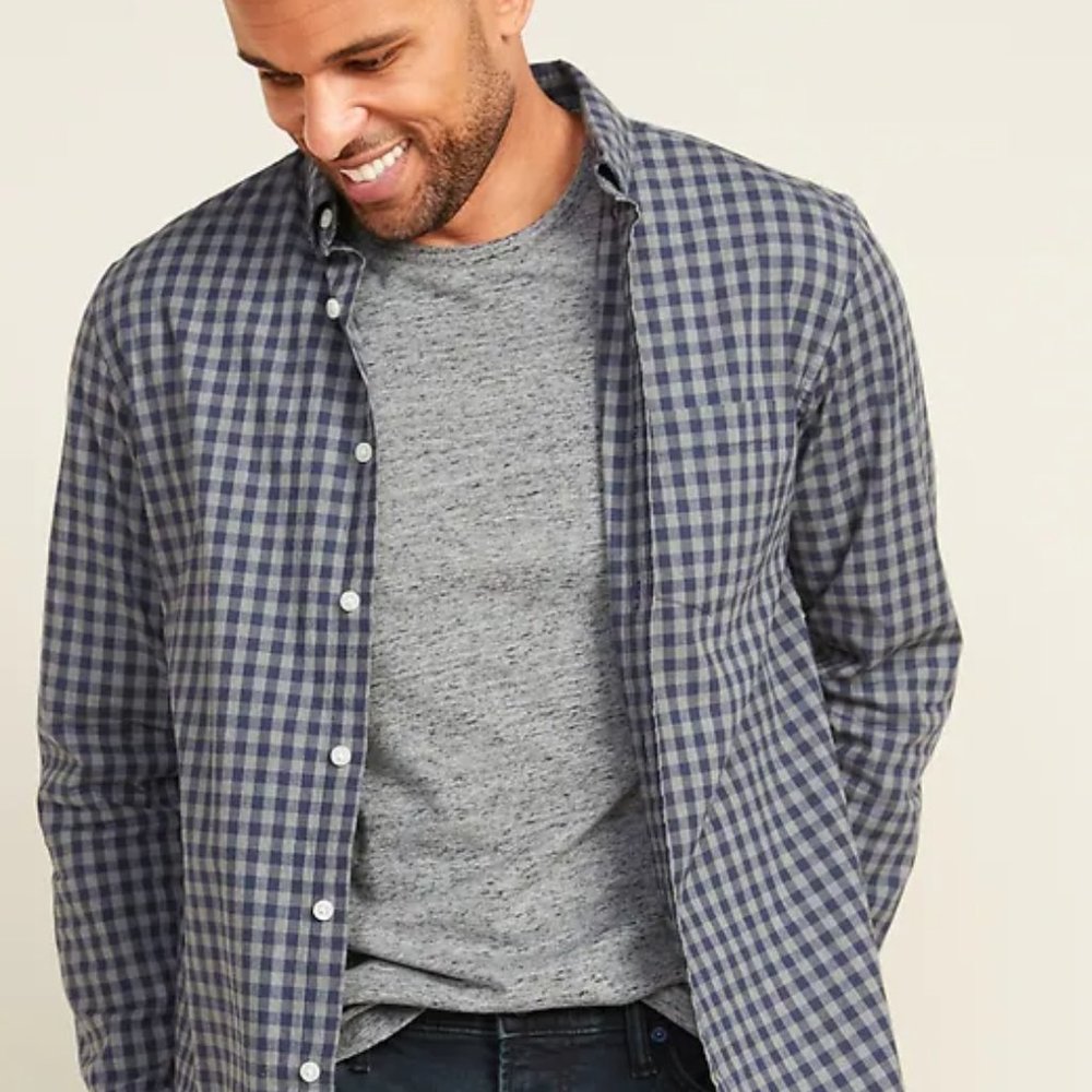 Old Navy Regular Fit Men's Button Down Shirt M